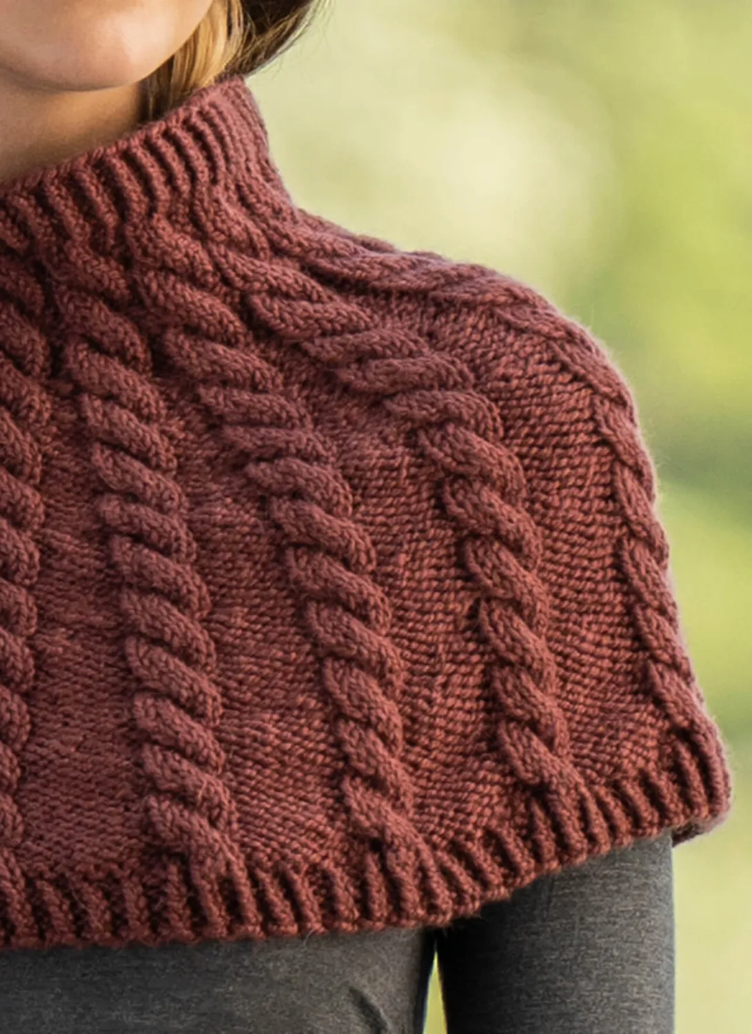Blue Sky Fibers Classic Berwick Snood 202626 Strickanleitung Zopf