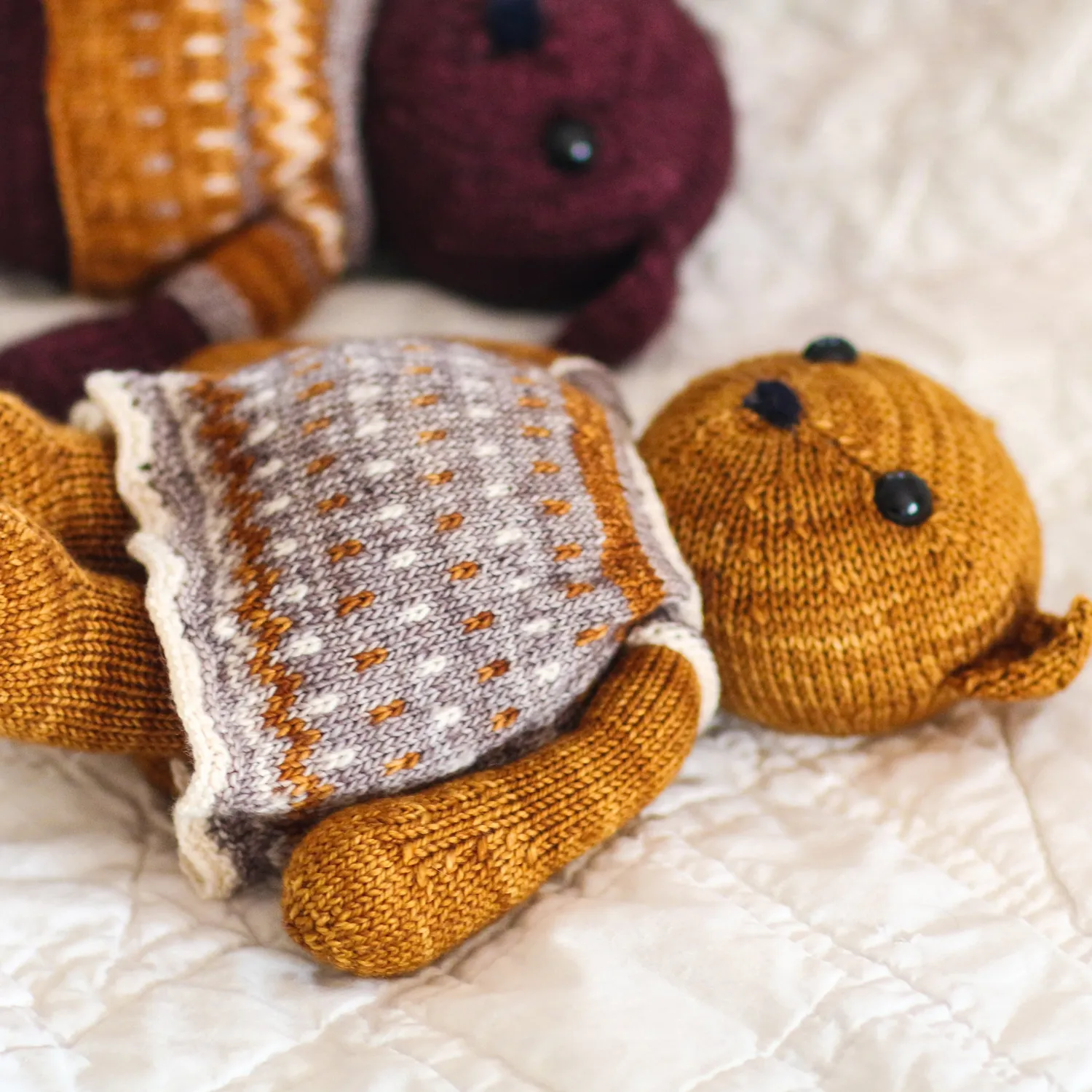 Madelinetosh Pip & Pepper Strickanleitung PDF Katze Hund