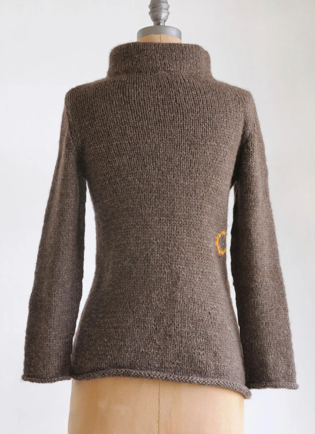 Blue Sky Fibers Classic Graphic Pullover Strickanleitung Rollkragen