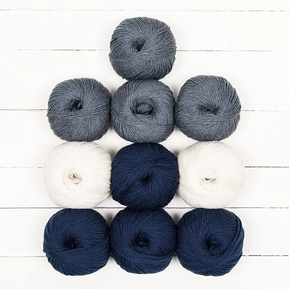 Willow & Lark Ramble DK Wolle 10er Pack Stormy Sea