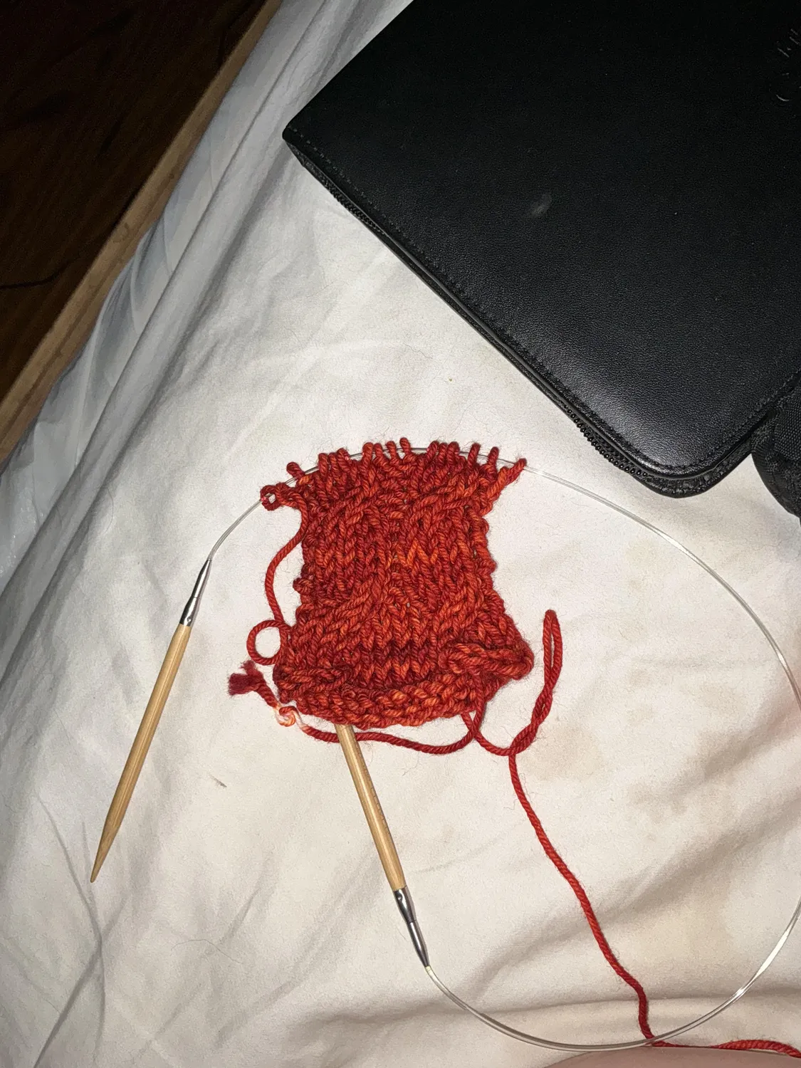 Madelinetosh Tosh Vintage Carolina Reaper Wolle 182m