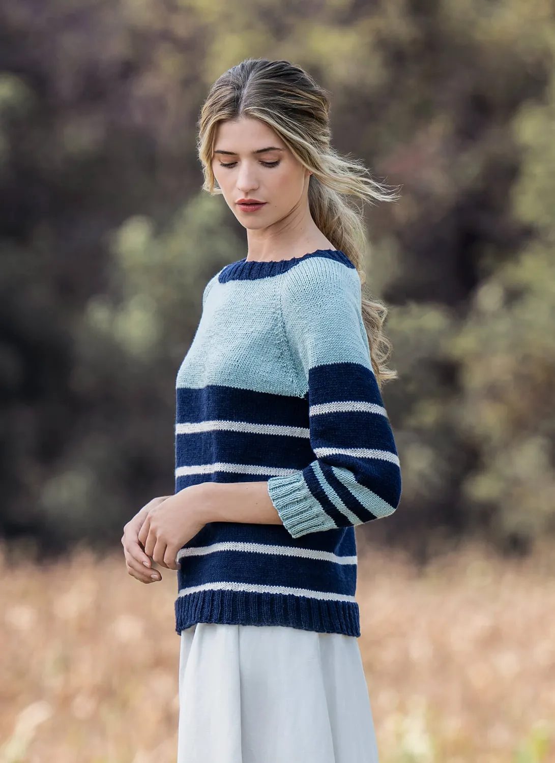 Blue Sky Fibers Camden Sweater Pulloveranleitung