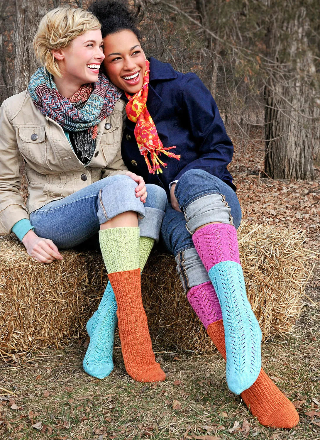 Blue Sky Fibers Two-for-one Socks Sockenanleitung 9806