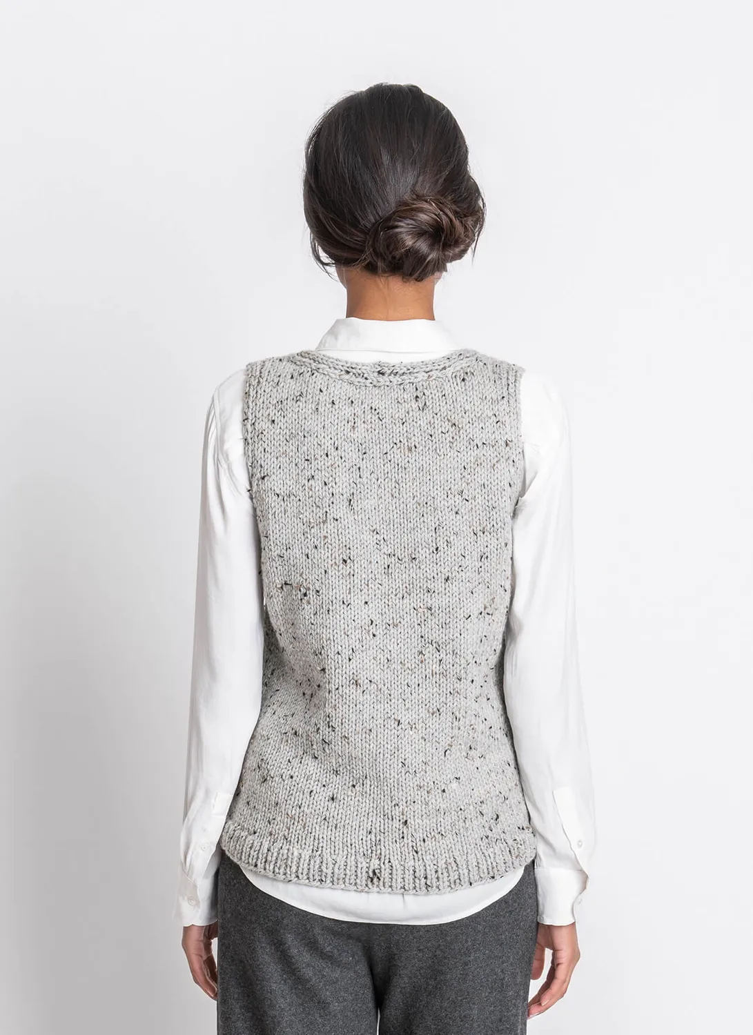 Blue Sky Fibers Classic Summit Vest Strickanleitung Weste
