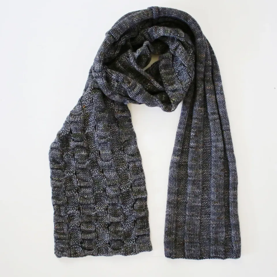 Madelinetosh Crowley Strickanleitung PDF Schal Stola