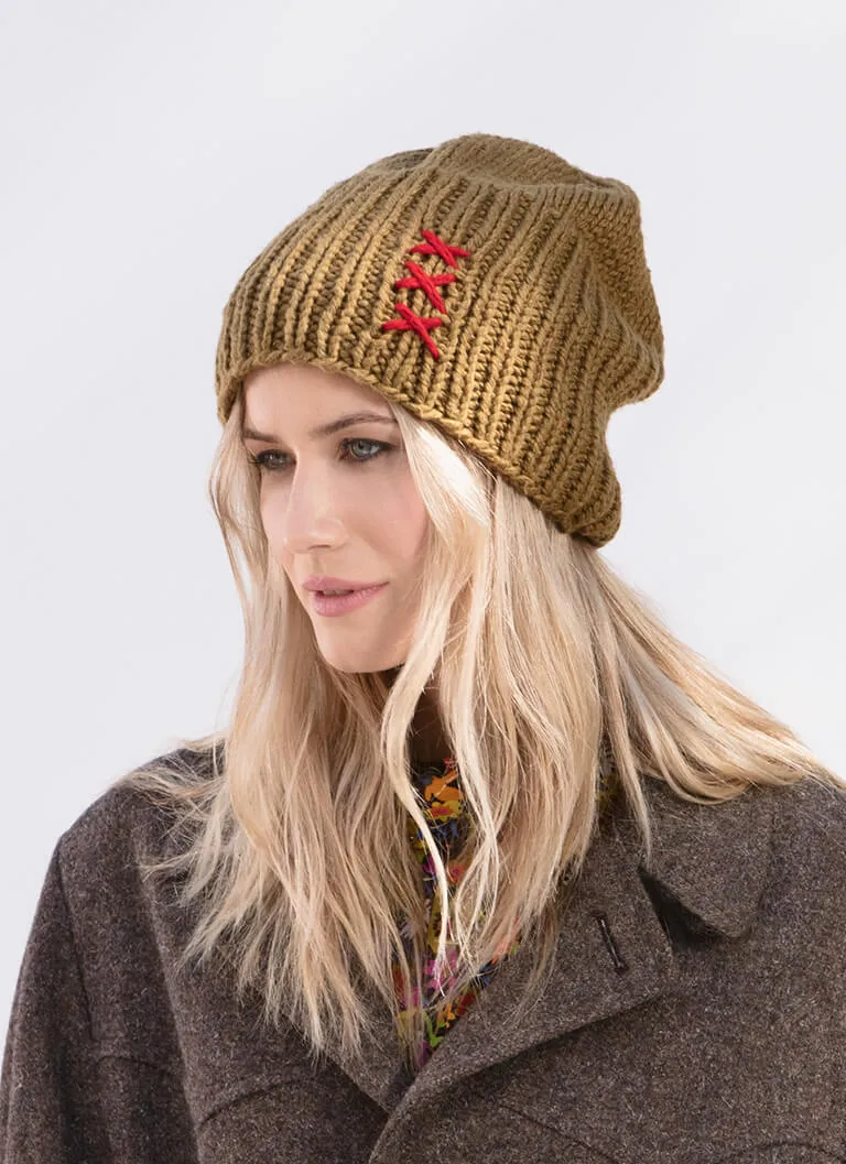 Blue Sky Fibers Glidden Hat Strickanleitung Bio-Baumwolle