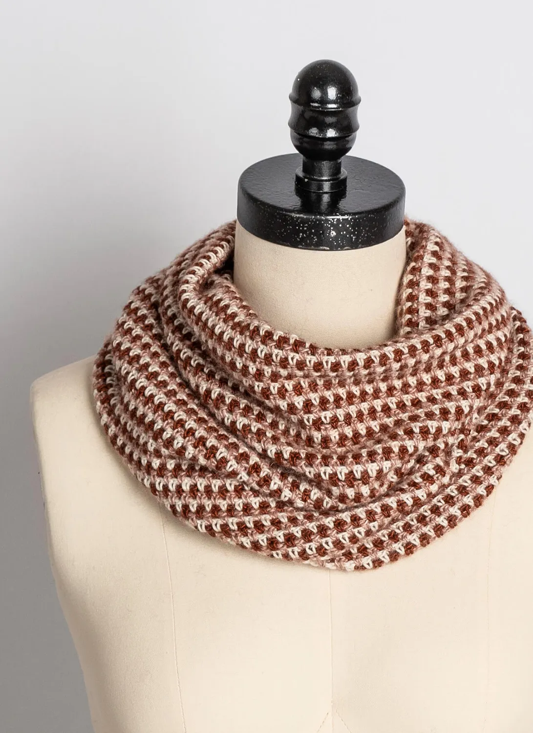 Blue Sky Fibers Covington Cowl Häkelkit Metalico
