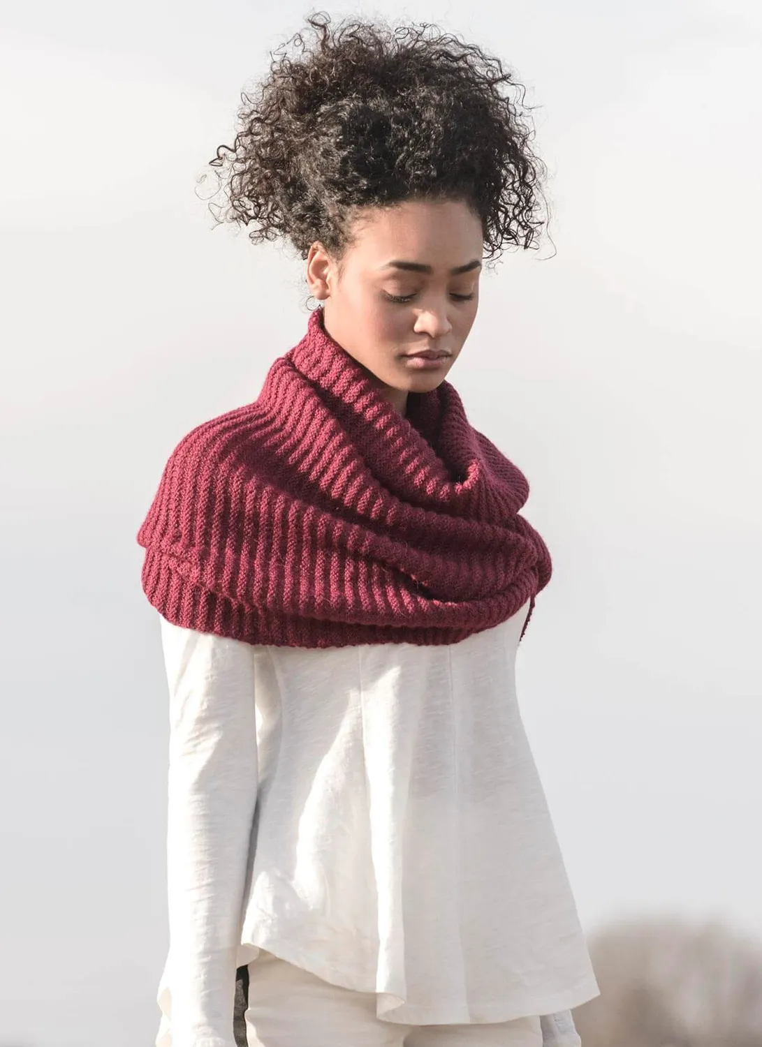 Blue Sky Fibers Classic Series Weldon Alpaca Wrap Strickanleitung